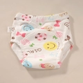 Calzones de aprendizaje para niños con ositos y caritas en algodón transpirable - Cara sonriente