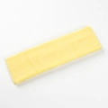 Light yellow cotton terry headband for sports and yoga with soft absorbent texture - 18cm*6cm / Light Yellow
