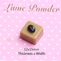 Miniature resin coffee chocolate charm 12x15mm for DIY phone case and earring crafts - Coffee Bean Chocolate - Light Coffee