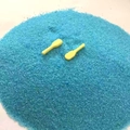 Sable bleu miniature pour micro-paysage de mousse avec de petites rames en plastique - Duo de Rames Miniatures / Paire (2cm)