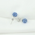 6mm (Con Tappo in Plastica) / Strass Blu Mare