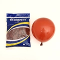 Brown matte 10-inch latex balloons for wedding decor and birthday party arrangements - Coffee
