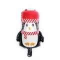 Cute cartoon penguin foil balloon with red scarf and hat for Christmas party decor - 16 Inch Mini Christmas Penguin