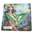 Grüne Elfenohren aus Latex für Cosplay in dekorativer Fantasy-Themenverpackung - Blisterkartenverpackung / 10cm / Grün