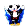 Mini vampire Mickey Mouse foil balloon for Halloween party decoration with metallic finish - Halloween Cartoon Mouse
