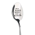 Long handle stainless steel spoon with You are My Sun Moon and Stars engraving - You are My SUN My MOON and all My STARS