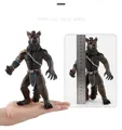 Detailed view of a 20cm solid werewolf figurine with muscular texture and scale measurement - Werewolf Warrior (LX840)
