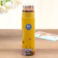 24-color colored pencil set in yellow cylindrical tube with sailboat design - 24 Colors