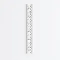 Forest animal themed height growth chart for kids room with fox and bear illustrations - Forest Animals