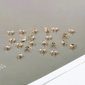 Terminales de metal dorado brillante para la creación de joyas hechas a mano DIY - Oro KC