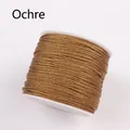 72# Taiwan Jade Thread in earth yellow color for DIY jewelry and braided necklaces - Khaki/Earth Yellow