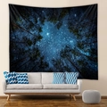 Bohemian forest starry night tapestry for modern living room wall background decor - 73X95CM (Cross-border Brushed) / Starry Night (GT100004)