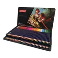 Lápices de colores acuarelables profesionales 72 piezas en estuche de metal - 72 Colores