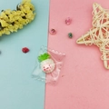 Cartoon pineapple resin charm in candy-style packaging for DIY jewelry making - Pineapple