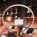 4# Handmade Pearl Metal Woven Style