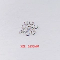 Rainbow stainless steel jump rings size 0.8x5mm for DIY jewelry making accessories - 0.8*5mm / Rainbow