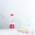 Transparent glass display dome with light wood base, 15cm height for collectibles - 12*15cm Glass Dome + Wood Base
