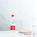 Transparent 17x15cm glass cloche dome display with round natural wooden base - 15*17cm Glass Dome + Wood Base