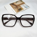 Retro oversized square black frame glasses for women and men, style Z3337 in glossy finish - Black