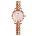 Orologio da donna alla moda in oro rosa con quadrante in marmo rosa e cinturino in metallo - Oro Rosa Marmo Rosa