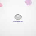 Coupelle ronde 40mm en acier inoxydable argenté pour palette maquillage DIY - Godet en Aluminium Rond (Diamètre 40mm)