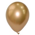 Glossy 12 inch chrome metallic gold latex balloon for wedding and party decoration - Metallic Gold