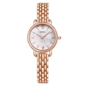 Orologio donna in oro rosa con quadrante in marmo bianco e cinturino in metallo NAIDU - Oro Rosa Marmo Bianco