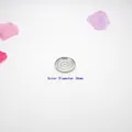 Godet rond argenté de 36mm pour palettes de fards à paupières et rouges à lèvres - Godet en Aluminium Rond (Diamètre 36mm)
