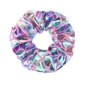 Coleteros brillantes con patrones de escamas rosas y azules para niñas y mujeres - Rosa Multicolor