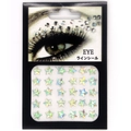 Holografische Stern-Gesicht-Juwelen Aufkleber-Set mit 30 Laser-Acryl-Diamanten für Make-up - AB Farbstern