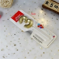 Golden number 3 birthday candle with 5cm size marking for party cake decorations - Number 3 / Gold