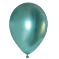 12-inch 2.8g dark green metallic chrome latex balloon for wedding party decoration - Metallic Green