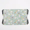 Detail of hanging cat hammock with polar bear pattern and sturdy metal hooks - S / Polar Bear Thick Style