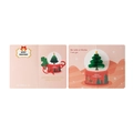 Weihnachten 3D Pop-Up Grußkarte Wabenbaum Frohe Weihnachten Festival Geschenkkarte - Kristallkugel