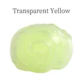 Yellow transparent bouncy crystal clay DIY stress relief toy for kids and adults - Transparent Yellow