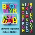 26 colorful magnetic uppercase letters set for fridge and early learning education - Standard Uppercase Letters (Small Box)
