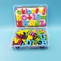 Colorful magnetic letters and numbers set for kids with a transparent storage case - Cartoon 3-in-1 Set with Whiteboard (Boxed)