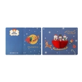Weihnachts Pop Up Karte 3D Weihnachtsmann Schneemann Rentier Grußkarte Feiertag Geschenk - Schlitten