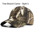 Leaf bionic camouflage baseball cap with branch pattern style 5 for outdoor training - Leaf Camouflage Style 5