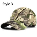 Leaf bionic camouflage baseball cap with forest branch pattern for outdoor hunting activities - Leaf Camouflage Style 3