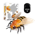 Infrared remote control bionic honeybee toy with wings and yellow stripes for kids - Bee