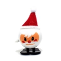 Wind-up white round Santa Claus toy with red hat and black base for Christmas - Wind-up Pointy Hat Snowman Red