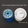 Stampo in silicone per portapenne in resina stile bambù con effetto a specchio - Stampo per Portapenne a Forma di Bambù