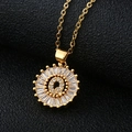 Buchstabe Q (Ohne Kette) Gold