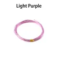 Light purple anodized aluminum wire roll for DIY jewelry making and craft projects - Light Purple