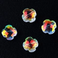 Holographic AB colorful crystal four-leaf clover charms for DIY jewelry making - 12MM Four-Leaf Clover