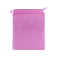 Pink non-woven drawstring storage bag for shoes and travel organization - 40*50cm / Pink