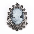 Lady Cameo Silver Style (XD7575-2 Antique Silver)