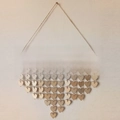 Detail of wooden calendar board Days to Remember with heart tags and metal rings - Days to Remember (JM00896)
