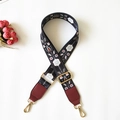 Black & White Flowers + Wine Red Leather